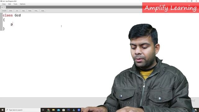 GCD Program using Recursive Technique | Computer Science Sem-2 Java Program Class 12th