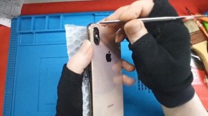 Cara Aman Ganti Kaca Kamera Iphone Xs Max | Iphone Xs Max Kaca Kamera Pecah  | Belajar Servis Pemul