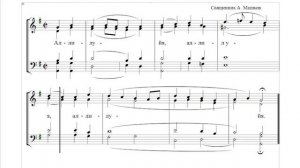 🎼 Аллилуарий, А. Машков (сопрано)