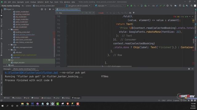 Flutter Tutorial - Barber Booking App #27 Update library to Null Safety смотреть онлайн