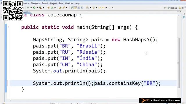 Universidade XTI JAVA 091 Collection Map YouTube смотреть онлайн