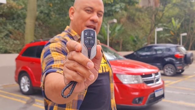 Chave com Partida Remota Dodge Journey e Fiat Freemont estilo Maserati смотреть онлайн