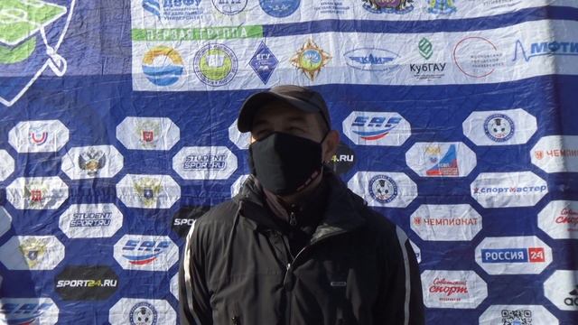 Главный тренер КНИТУ-КАИ Азат Хидиятуллин после матча ВГИФК–КНИТУ-КАИ (4:1) смотреть онлайн