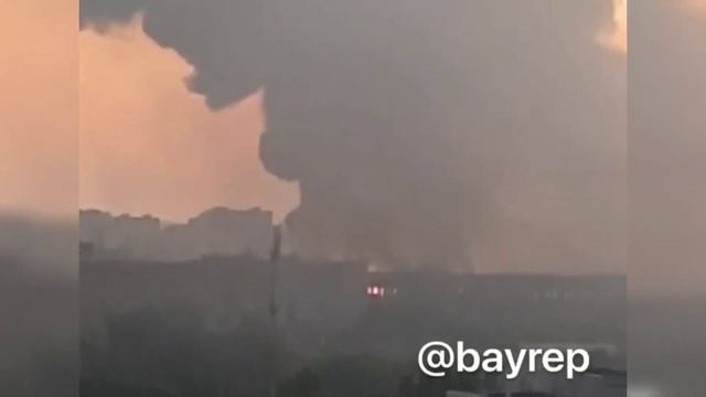 Харьков. Пожар 23.08.2022. Завод Шевченко смотреть онлайн