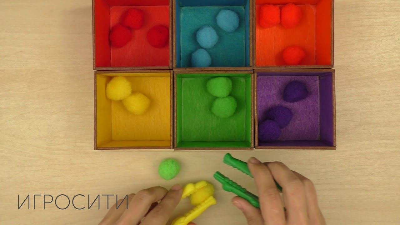 Щипчики «Крокодильчики» - пластиковый пинцет для игр, Learning Resources