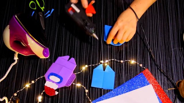 DIY Мастер-класс Амонг Ас своими руками, новогодняя поделка