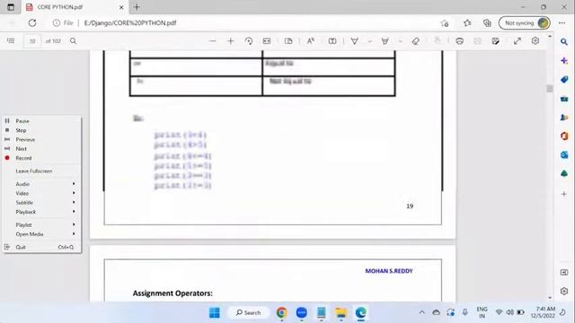 FULL STACK PYTHON by Mr. Mohan Reddy Sir