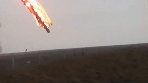 Взрыв ракеты-носителя Протон-М
