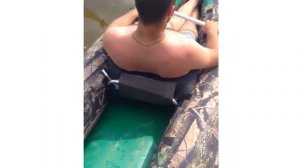 Байдарка для длительный переходов. Лучшая надувная байдарка.