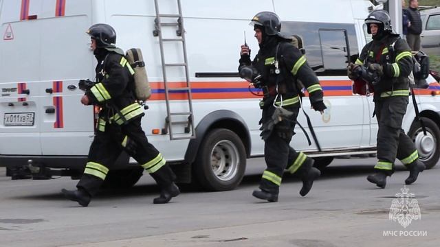 Пожарно-тактическое учение Керама Марацци