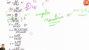 Radius of Electron in nth orbit | Derivation of radius | Bohar's model| Class 11 | Atomic structure