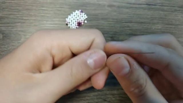 Ушан(зайчик)  из бисера. Амигуруми. Подробный мастер-класс. 1 Часть. Голова с глазами.