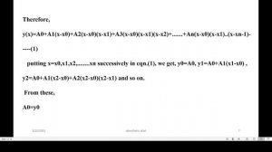 INTERPOLATION AND NEWTON RAPHSON METHOD TO SOLVE ALGEBRAIC EQUATION