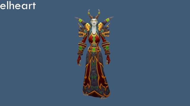 WOW Warlock Sets - Tier 1 - Felheart - All Races/Genders (Except Panda) смотреть онлайн