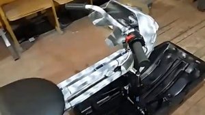 Мотобуксировщик-толкач своими руками (финал)