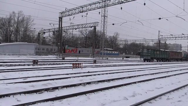 ЧС2к-719 и поезд№ 031У Оренбург — Москва смотреть онлайн