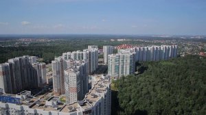 Микрорайон "Изумрудные холмы", ход строительства, август 2016г.