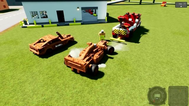 НАШЛИ ЛЕГО МАШИНУ СДЕЛАННУЮ СВОИМИ РУКАМИ - САМОДЕЛЬНАЯ ТАЧКА смотреть онлайн