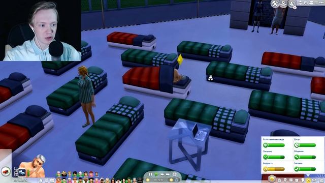 24 сима попали в ад || 7 КОМНАТ СИМС 4 смотреть онлайн