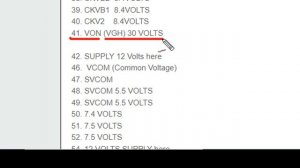No Picture on 32" LED TV Screen | Not CKV Issue, VON is not output from SM4186 IC ,  LSC320AN10-H07