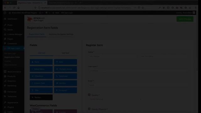 StranoWeb Ajax Login - How to add fields to registration form смотреть онлайн