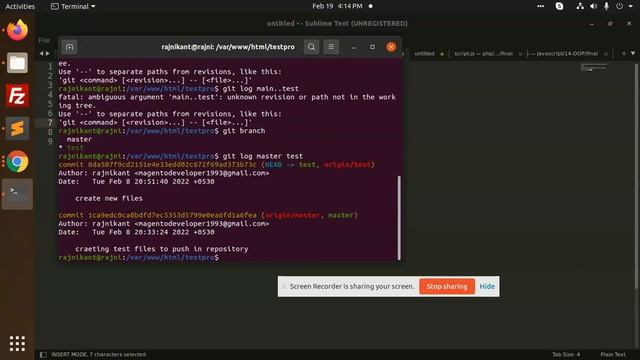 Showing the History of the Current Branch | The Current Branch History | Github Tutorial | GIt смотреть онлайн