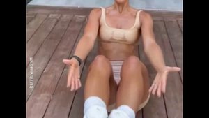 Комплексное упражнения всего тела womanGYM