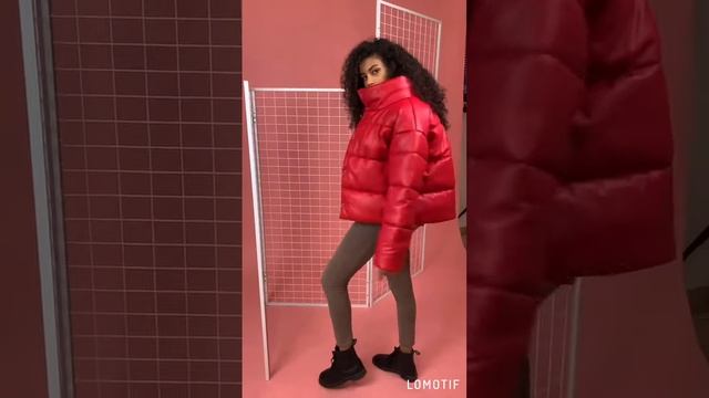 Куртка женская эко кожа стеганая весенняя короткая на кнопках в размере 42-44 и 44-46 смотреть онлайн