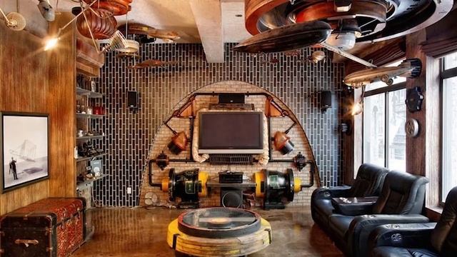 Steampunk Interior Design Style смотреть онлайн