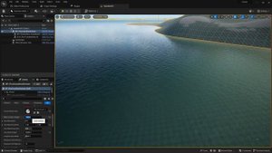 Fluid Flux 2.0 Coastline & Waves Tutorial in UE5.2 Unreal Engine
