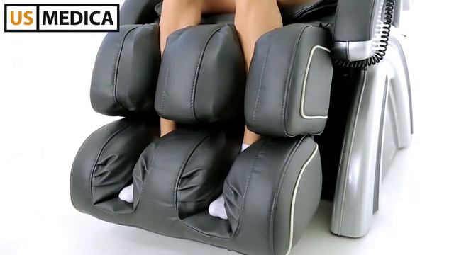 Массажное кресло US MEDICA Indigo от компании Кресла Плюс смотреть онлайн