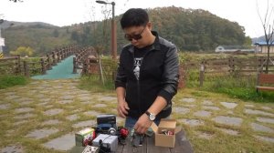 Катушка для рогатки. Slingshot fishing reel