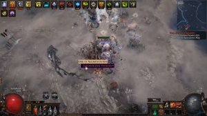 Path of Exile(Delirium) Herald of Purity Necromancer: The no Aura way