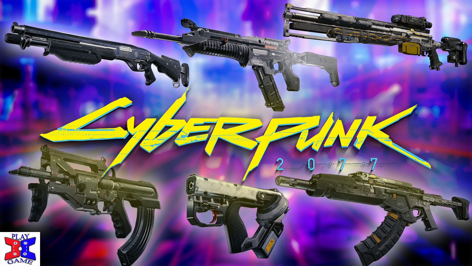 All weapons cyberpunk фото 12