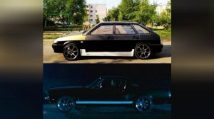 Диски R17 на Lada 14 в стиле Fast&Furious: Ford Mustang & Eclipse ( summer 2021 )