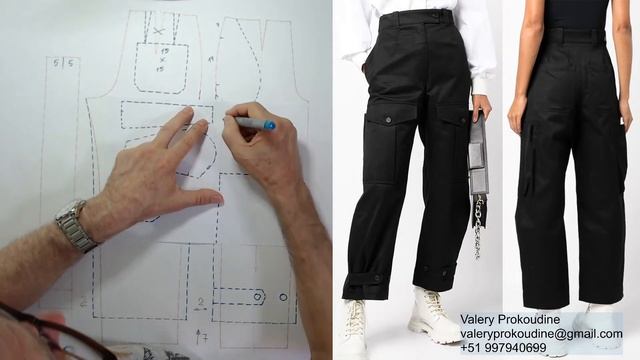 моделируем брюки Modelado De Pantalón #курсыкройкиишитья  #валерийпрокудиншитьё