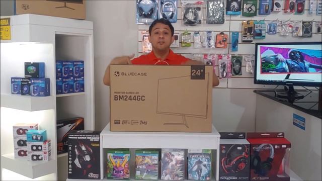 Monitor Gamer Bluecase 24" Curvo R3000 165Hz Full HD BM244GC PRIMEIRAS IMPRESSÕES смотреть онлайн