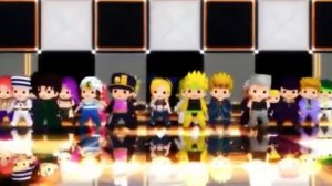 Челики из ДЖО ДЖО танцуют под пицца моцарела