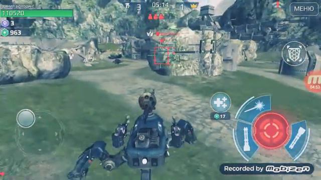 играем в War Robots на пауке смотреть онлайн