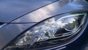 Мазда 6 GH. Полируем фары и стопы.