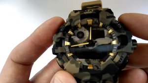 Водостойкие тактические часы Smael 8001 tactical army watch обзор, настройка, инструкция на русском