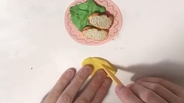 Лепим кукольное праздничное угощение. смотреть онлайн