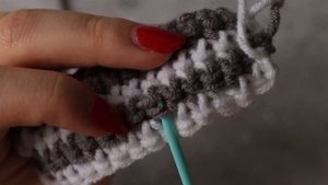 Мастер-класс Ковер, плед крючком | мозаичное вязание