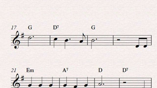 Free easy violin sheet music, Home On The Range