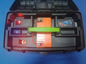 Зарядка для лодок, палатки и просто отдыха!