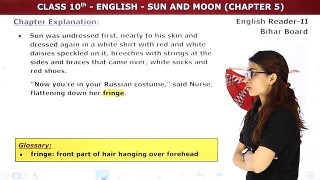 Sun and Moon - Explanation | Class 10 Panorama English Reader Chapter 5 | Bihar Board