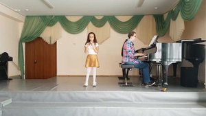 Юлия Гималетдинова, В. Шаинский, голубой вагон, блокфлейта.