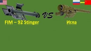 ПЗРК Игла vs FIM-92 Stinger. Сравнение характеристик ПЗРК