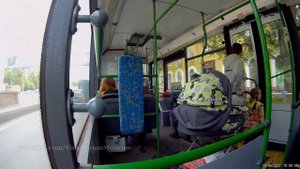 Троллейбус 61 Карамышевская набережная - метро Сокол // 2017