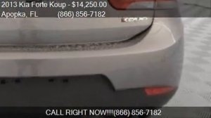 2013 Kia Forte Koup SX 2dr Coupe 6A for sale in Apopka, FL 3